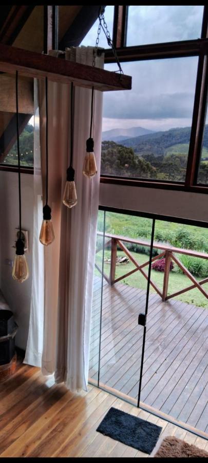 Chale Com Vidros E Hidromassagem Villa Sao Bento do Sapucai Exterior photo